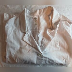 KFD Couture Fine Twill White Lab Coat Scrub Jacket Women’s XXL Medical Uniform